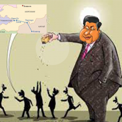 Си акебиз Кыргызстан менен Өзбекстанга жем чача баштады