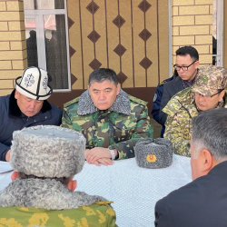 Баткенде чек ара боюнча кыргыз-тажик сүйлөшүүлөрү жыйынтыкталды