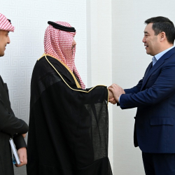 Президент Саудиянын Өнүктүрүү фондунун Азиядагы иштер боюнча департаментинин жетекчисин кабыл алды