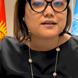 Аида Касымалиева БАдагы лидер аялдардын диалогунун субрегионалдык консультацияларына катышты