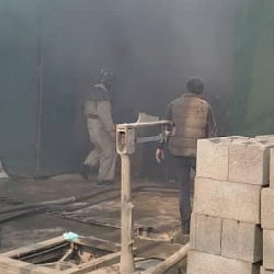 Ошто пахта заводунан өрт чыкты