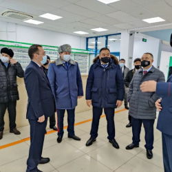 СҮРӨТ - Улан Ниязбеков Нур-Султан шаарынын райондук ички иштер башкармалыгына барды