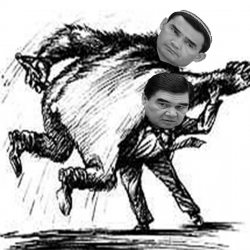 Түркмөн президенти президенттик шайлоого уулун аттандырды