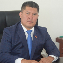 Жети-Өгүз районунун акими алмашты