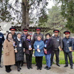 СҮРӨТ - Чүй районунун  милиция кызматкерлери элди каттоо учурунда коопсуздукту камсыздоодо