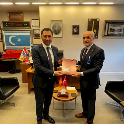 Азамат Жаманкулов Түркия президентинин башкы кеңешчиси менен жолукту