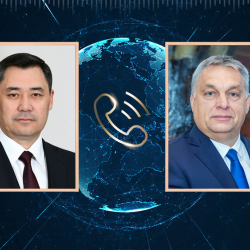 Президент Садыр Жапаров менен Венгриянын премьер министри Орбан телефон аркылуу сүйлөштү