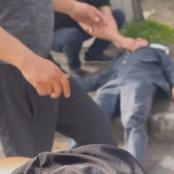 ВИДЕО - В Бишкеке женщина –водитель совершила наезд на милиционера