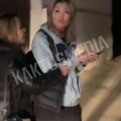 ВИДЕО - Өзүн депутатмын деп тааныштырган аял милиция кызматкерлерин сөгүп, кызматтан кетирээрин айткан