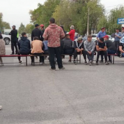 ВИДЕО - Митинг против новостроек. Жители села Ленинского вышли на акцию протеста, перекрыв дорогу