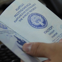 100дөн ашык паспортту өлкөдөн чыгарып бараткан адам кармалды