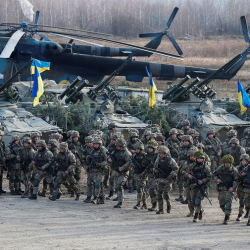 ЖМК: Украинадагы согуштук аракеттерге америкалык жалданма аскерлер катышууда
