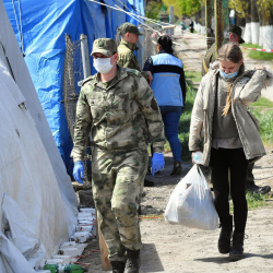 ВИДЕО - Эвакуация с 