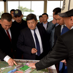 ФОТО - Реализация проектов по развитию города Каракол стартует в этом году