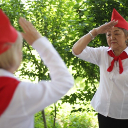 ФОТО - Будь готов! Всегда готов! В Бишкеке отметили день пионерии