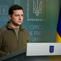 ВИДЕО - Зеленский орусиялык күчтөр Донбассты толугу менен кыйратканын билдирди