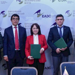 Күн электр станциясын куруу долбоорун каржылоону уюштуруу боюнча кызматташуу келишимине кол коюлду