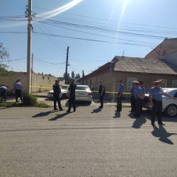 ФОТО - Разбойное нападение в Ноокате. Неизвестные отобрали у мужчины 450 тысяч сомов