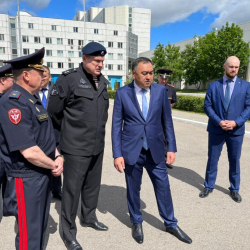 Улан Ниязбеков Орусиянын Улуттук гвардиясынын Москва боюнча башкармалыгынын иши менен таанышты