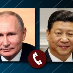 ВИДЕО - Си Цзиньпин провел телефонный разговор с Владимиром Путиным