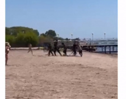 ВИДЕО – В пансионате «Радуга» снова драка