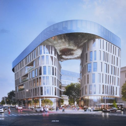 СҮРӨТ - Күйүп кеткен Башкы прокуратуранын ордуна эмне пайда болот? Мэрия эскиздерди көрсөттү