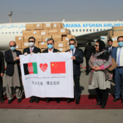 Партия продуктов питания из Китая прибыла в Афганистан