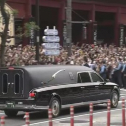 ВИДЕО - Появилось видео с похорон экс-премьера Японии Синдзо Абэ