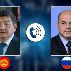 Дагы бир жолу. Жапаров Мишустин менен телефон аркылуу сүйлөштү