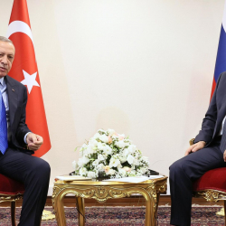 ВИДЕО - Маселе али чечиле элек. Путин Эрдоган менен жолукту