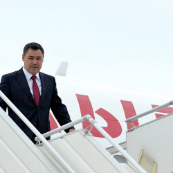 Садыр Жапаров араб өлкөлөрүнө иш сапар менен барат