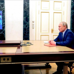 Путин Коопсуздук кеңешинин мүчөлөрү менен жыйын өткөрдү