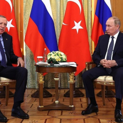 ВИДЕО - Путин менен Эрдогандын сүйлөшүүсү 4 саатка созулду