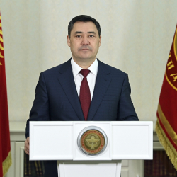 Садыр Жапаров Кумтөр курмандыгы болгон