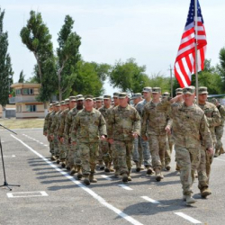 АКШ армиясы Тажикстанда машыгуу өткөрүүдө