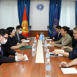 Кыргызстан менен БУУнун кызматташтыгынын жалпы маселелери талкууланды