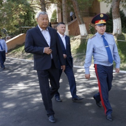 Силовики Кыргызстана и Казахстана обменялись опытом