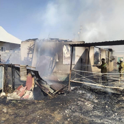 Жалал-Абадда турак үй өрттөндү