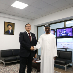 Каныбек Иманалиев Emirates News Agency маалымат агенттигинин директору менен жолугушту