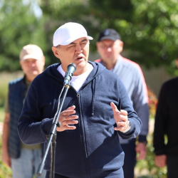 СҮРӨТ - УКМК төрагасынын кубогу үчүн спартакиаданын жабылыш аземи болду