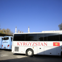 Президенттин иш башкармалыгына тиешелүү болгон автобустарга айып салынды