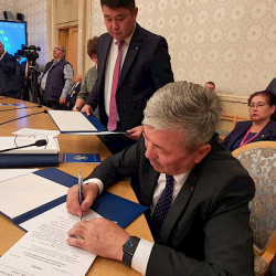 Касымалиев КМШ Экономикалык кеңешинин катышуучуларына чек арадагы кырдаал тууралуу маалымат берди