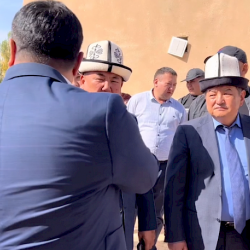 ВИДЕО - Акылбек Жапаров Баткен облусуна барды