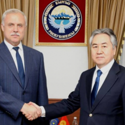 ЖККУнун баш катчысы Станислав Зась Бишкекке келди