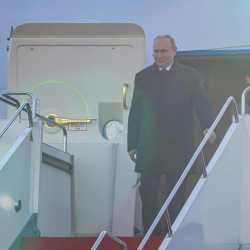 Владимир Путин Астанага келди