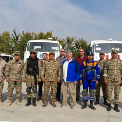 СҮРӨТ - АКШнын куралдуу күчтөрүнүн делегациясы Баткен облусуна барды