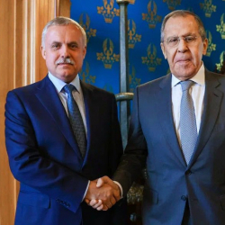 ЖККУнун баш катчысы Сергей Лавров менен жолукту