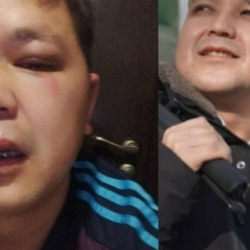 SuperTV телеканалынын журналисти Бактурсун Жоробеков сабалды