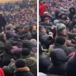 ВИДЕО - Талас: Ат майдандагы мушташ боюнча милициянын түшүндүрмөсү