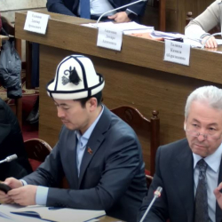 Кемпир-Абад боюнча жыйын учурунда депутаттар чырдаша кетти